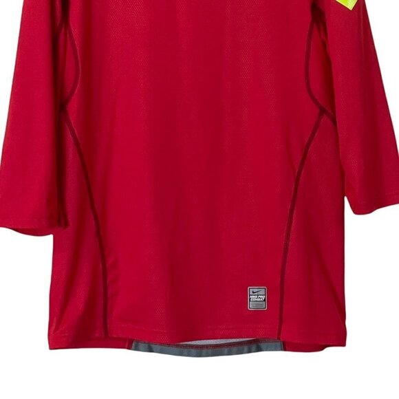 🌺 Nike Pro Men’s Combat Fitted Dri-Fit Perforated Active Shirt Size M - Picture 5 of 13
